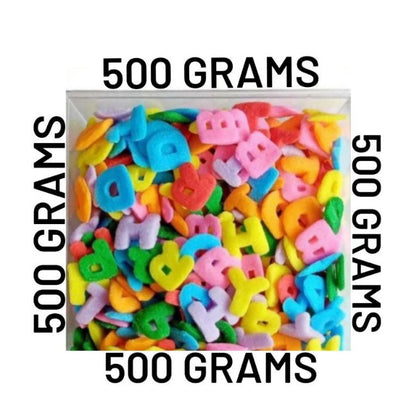 500g Edible Confetti Vermicelli Candy Sprinkles Dragees TSC