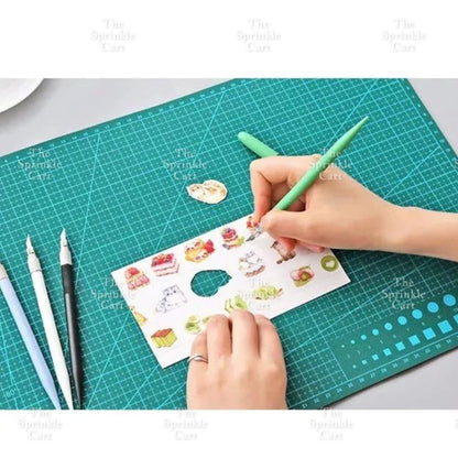 PVC Cutting Mat A1/A3/A4 Self Healing Cutting Pad Double Sided DIY Tools Flexible Board TSC