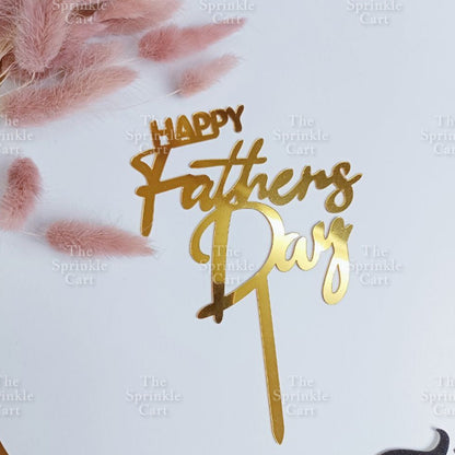 Mother’s Day Father’s Day Theme Cake Acrylic Paper Topper Decoration TSC