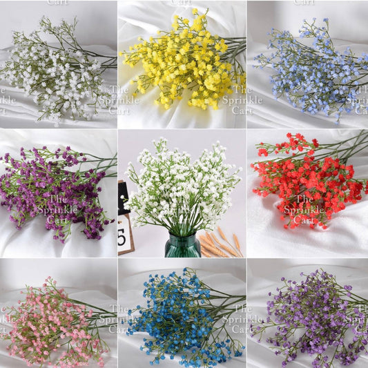 Artificial Mini Flower Petal Baby's Breath Gypsophila Flowers Home Wedding BirthdayParty Decoration
