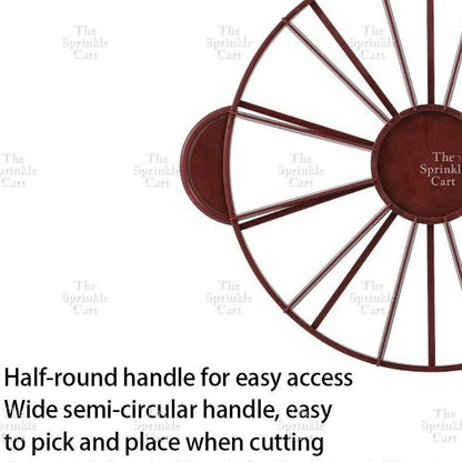 Cake Slicer and Slice Guide Plastic Equal Portion Marker Divider TSC