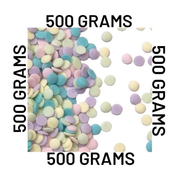 500g Edible Confetti Vermicelli Candy Sprinkles Dragees TSC