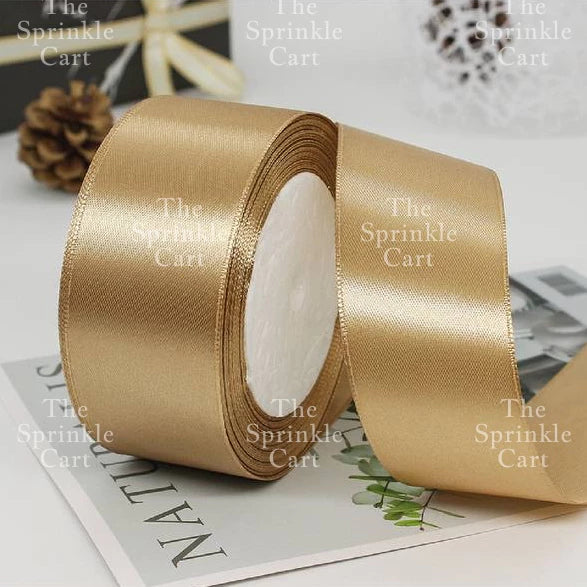 4cm Plain Satin Ribbon Gift Roll Packaging DIY Birthday Party Decoration TSC