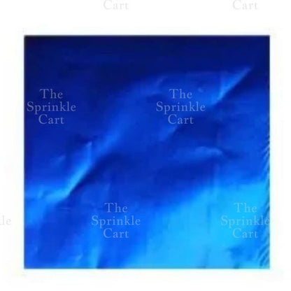 100pcs Chocolate Wrapper Multi-Color Aluminum Foil Candy Sweets Square Packaging TSC