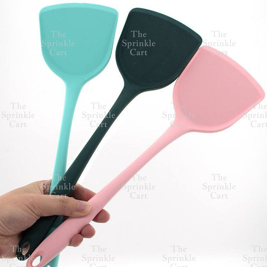 High Quality Non-stick Silicone Wide Spatula Heat Resistant Baking Tools TSC