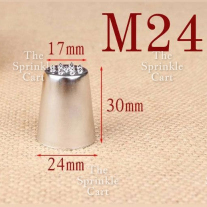 1M 2F 2D 6B 195 Nozzle Tip for Cake Icing Buttercream Pastry Decoration TSC