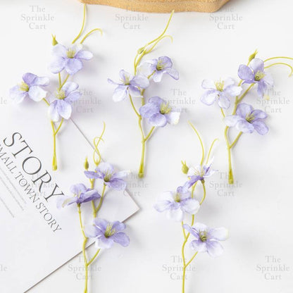 5pcs set Colorful Artificial Mini Stem Flower DIY Home Wedding Birthday Party Decoration TSC