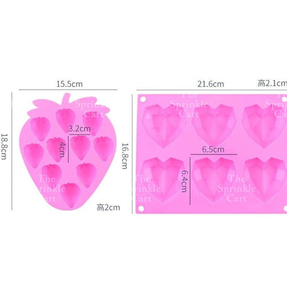 [Part 5] New Silicone Molder for Baking Fondant Cake Decoration  Mould Bakeware Series TSC
