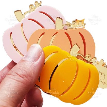 5pcs Acrylic Cupcake Topper Happy Birthday Merry CMAS Mother’s Day Round Cake Decoration