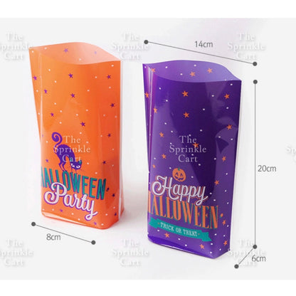 Cookie Packaging OPP Plastic Bag Halloween Christmas Pastry Bag Transparent Cookie Plastic Bag