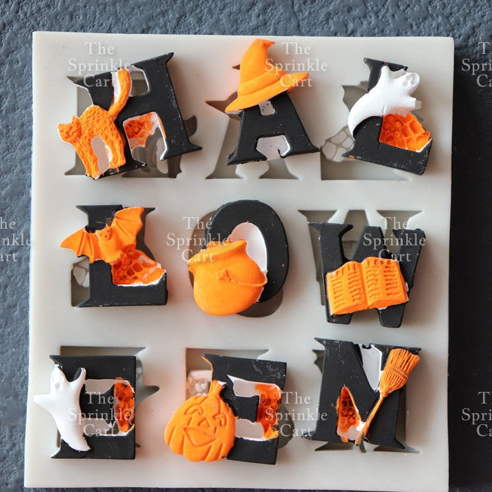 Halloween Themed Sprinkles Lootbag and Topper Decoration TSC