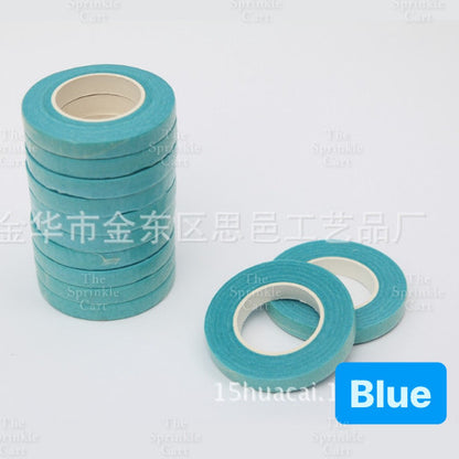 Waterproof Elastic Paper Floral Tape For DIY Flower Stem Leaves Arts and Decoration TSC