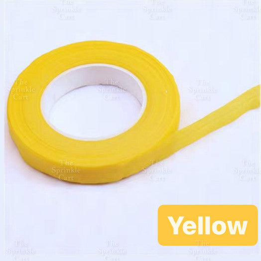 Flower Tape Floral Waterproof Florist Elastic Tape Self Adhesive Green Paper Type Tape TSC