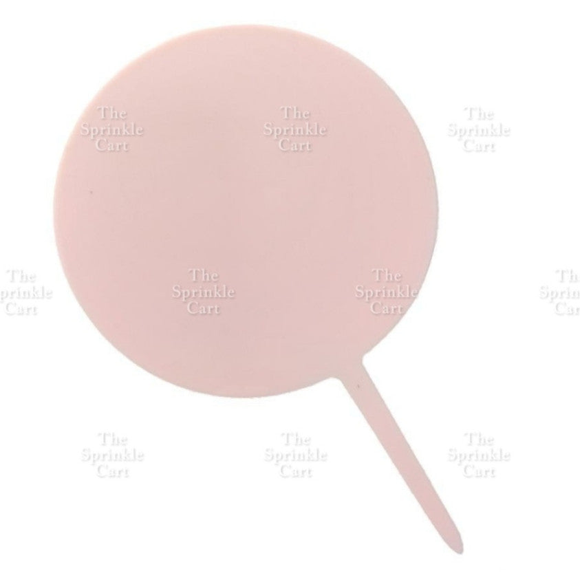Blank Acrylic Cake Topper DIY Personalized Party Needs and Acrylic Stick TSC