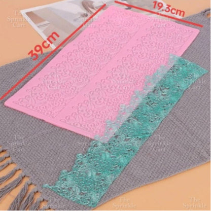 Sugar Lace Silicone Molder for Cake Edge Decoration and Chocolate Fondant Mold TSC