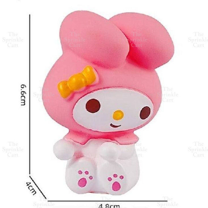 Mini Toys Sanlio Character Cake Topper and Loot Bag Packaging TSC