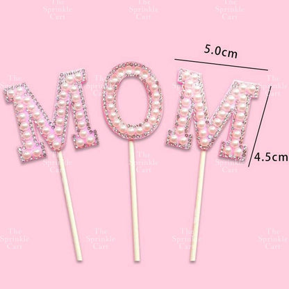 Mother’s Day Father’s Day Theme Cake Acrylic Paper Topper Decoration TSC