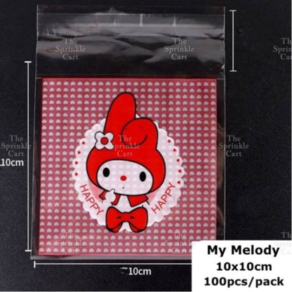 Cookie Packaging OPP Plastic Bag Halloween Christmas Pastry Bag Transparent Cookie Plastic Bag