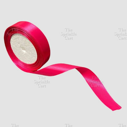 Colored Satin / Glitter Gold Silver Ribbon 23meters