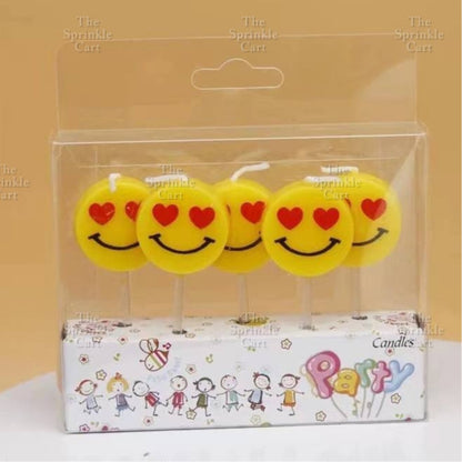 Candle Clipart Cartoon Cute Birthday Party Candle for Kids Cake Decoration Topper