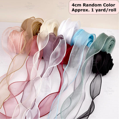 Mesh Lace Raffles for DIY Decoration TSC