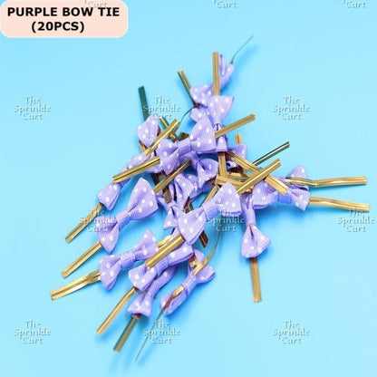 Metallic Twist Wire Bow Tie DIY Packaging