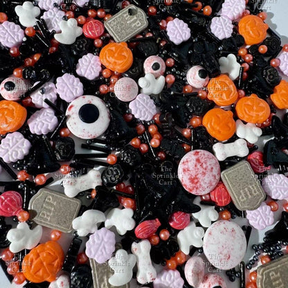 Halloween Themed Sprinkles Lootbag and Topper Decoration TSC