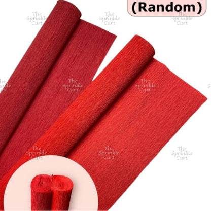 Premium Crepe Paper Rolls Decor DIY Flower Gift Wrapping Wedding Decoration Flower Arts Craft TSC
