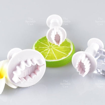 Fondant Plunger Cutter Butterfly Cutter Plunger Snowflakes Daisy Flower Cutter Plunger