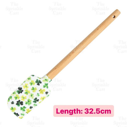 Silicone Spatula with Wooden Handle for Pastry Baking Tools TSC