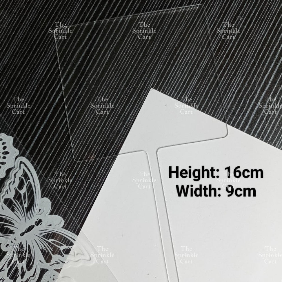 Blank Acrylic Cake Topper DIY Personalized Party Needs and Acrylic Stick TSC