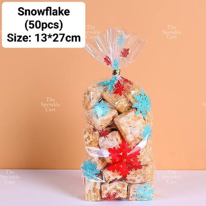 Christmas Theme Resealable OPP and Loot Bag Goodies Packaging TSC
