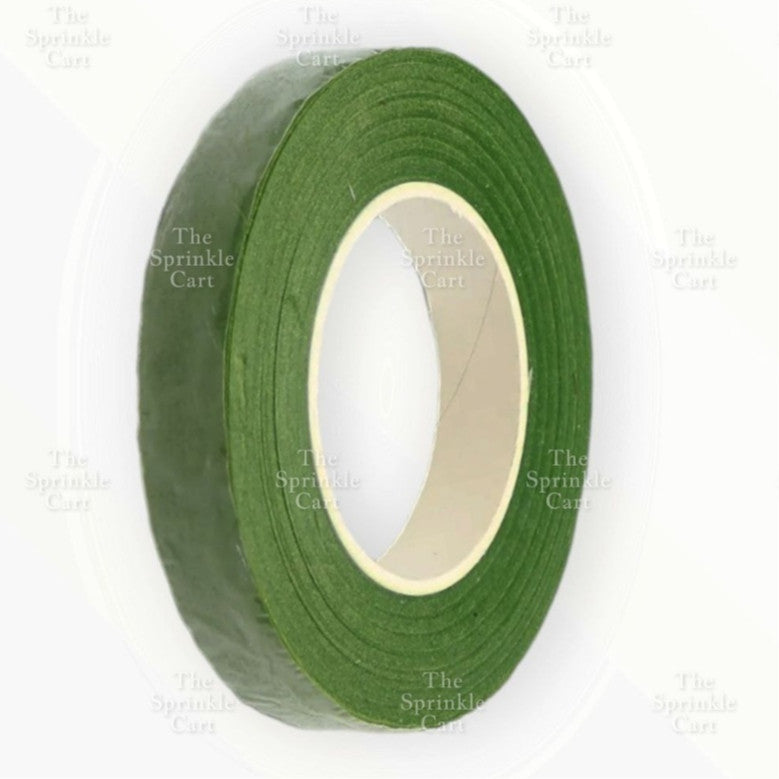 Flower Tape Floral Waterproof Florist Elastic Tape Self Adhesive Green Paper Type Tape TSC