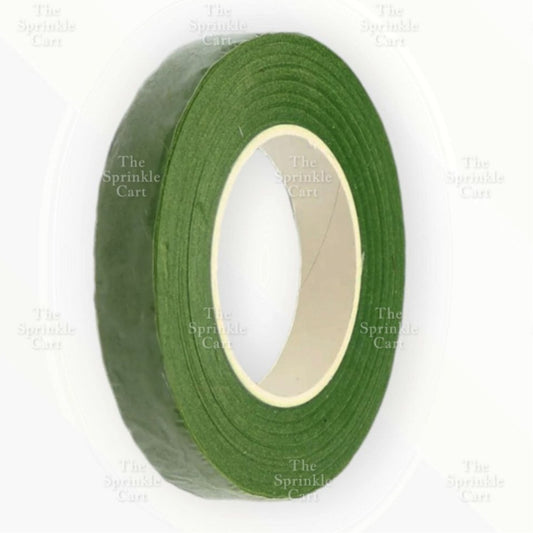 Flower Tape Floral Waterproof Florist Elastic Tape Self Adhesive Green Paper Type Tape TSC