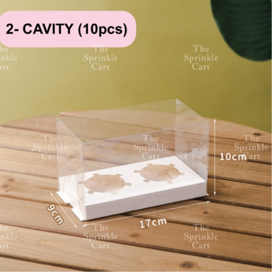 Cupcake Box with holder Brownies Revel Bar Muffin Pastry Packaging TSC