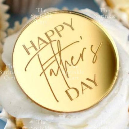 Mother’s Day Father’s Day Theme Cake Acrylic Paper Topper Decoration TSC