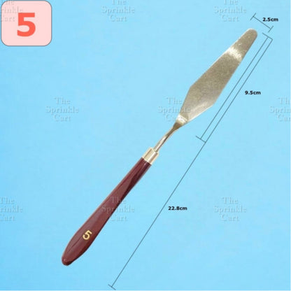 Palette Knife Set Stainless Steel Spatula for Baking and Kitchen Use TSC
