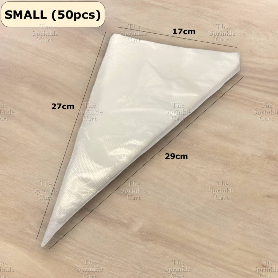 100/50pcs Disposable Pastry Piping Bag and Accessories TSC