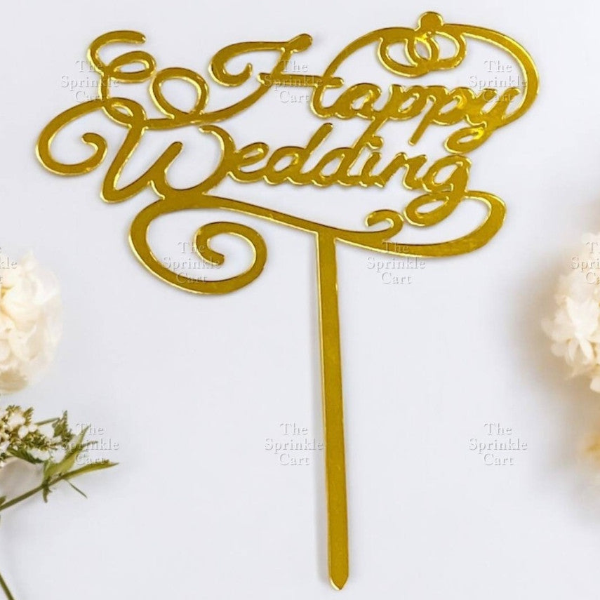 Acrylic Cake Topper Cross Sweet 16 Happy 18th Happy Wedding Happy Anniversary Mr Mrs Topper for Cake