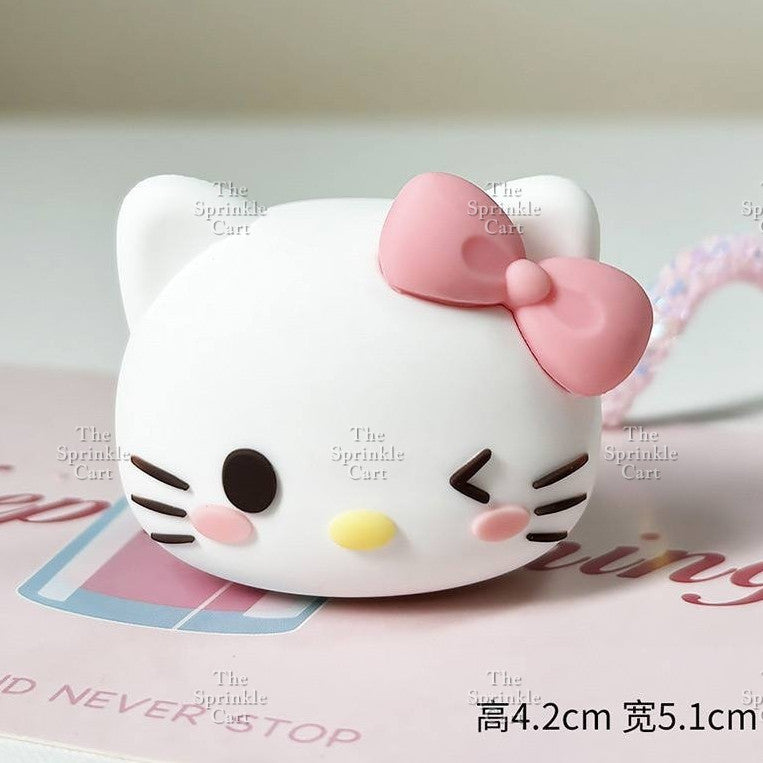 Cute Cartoon Soft Doll Head Cake Decoration for Birthday Party Supplies TSC