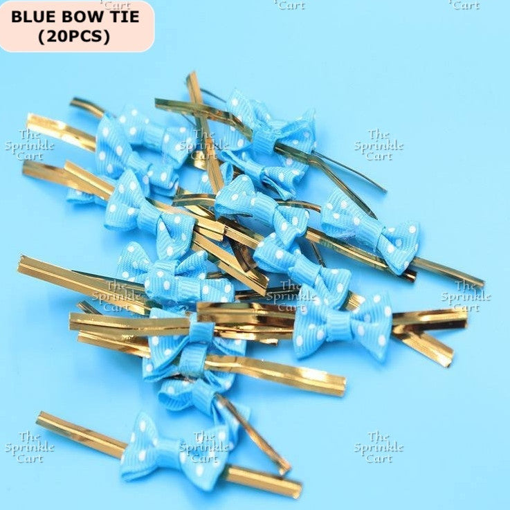 Metallic Twist Wire Bow Tie DIY Packaging