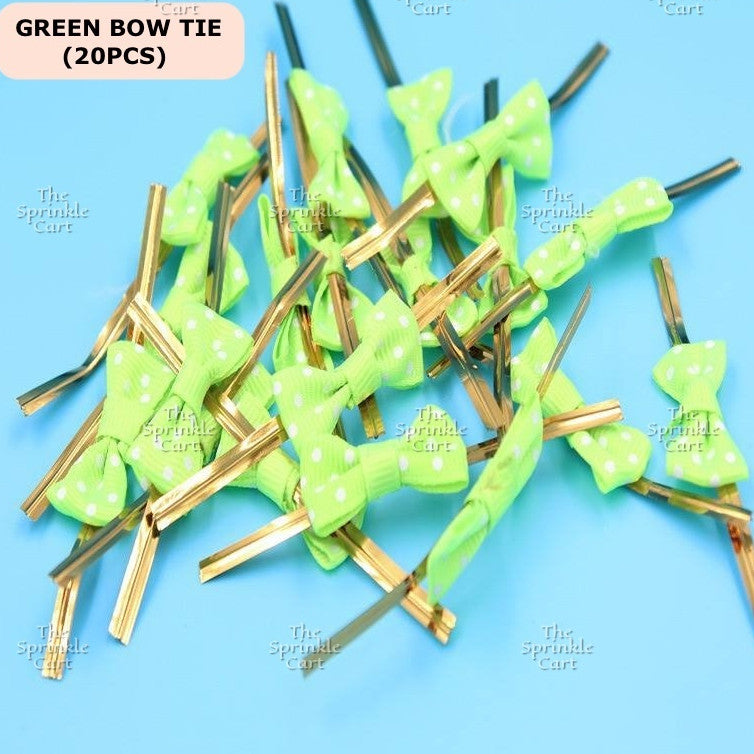 Metallic Twist Wire Bow Tie DIY Packaging