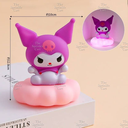 Sanlio 3D Cloud and Moon LED Night Toy Cake Topper TSC