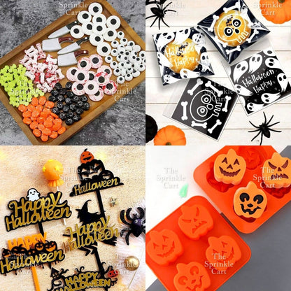 Halloween Themed Sprinkles Lootbag and Topper Decoration TSC