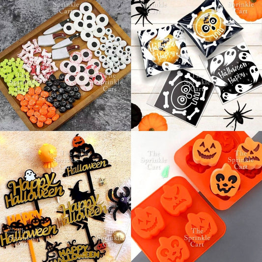 Halloween Themed Sprinkles Lootbag and Topper Decoration TSC