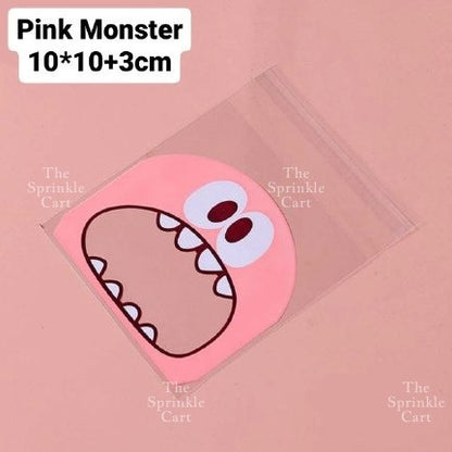 Cookie Packaging OPP Plastic Bag Halloween Christmas Pastry Bag Transparent Cookie Plastic Bag