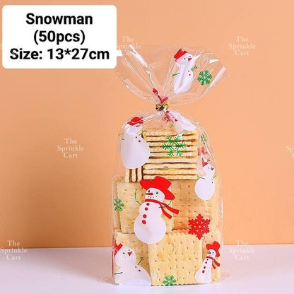 Christmas Theme Resealable OPP and Loot Bag Goodies Packaging TSC