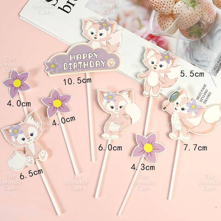 Mini Toys Sanlio Character Cake Topper and Loot Bag Packaging TSC