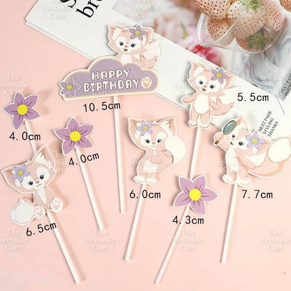 Mini Toys Sanlio Character Cake Topper and Loot Bag Packaging TSC