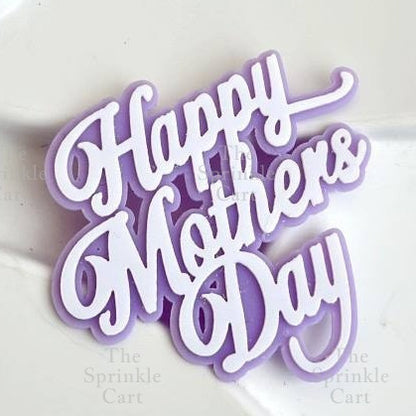 Mother’s Day Father’s Day Theme Cake Acrylic Paper Topper Decoration TSC